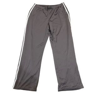 C9 by Champion Gray Track Pants with White Stripes